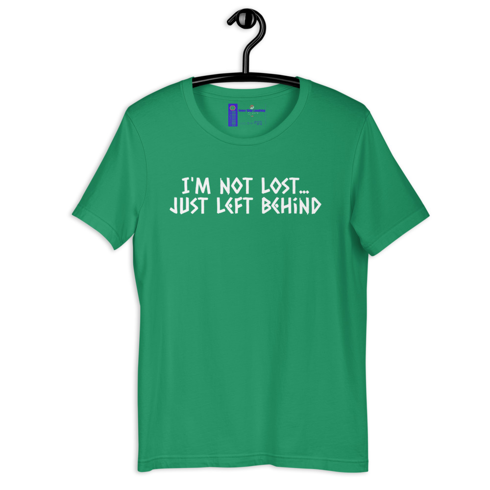 I'm not lost
