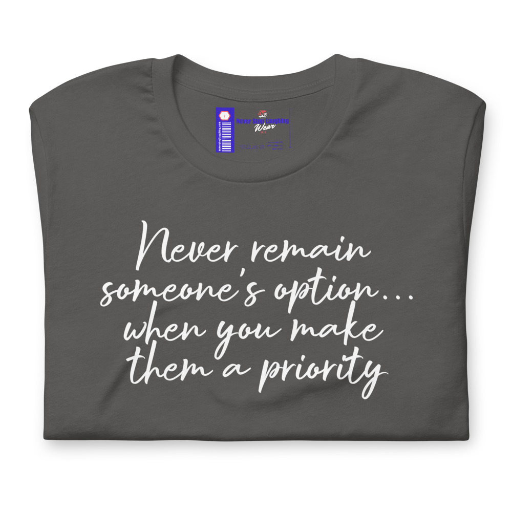Never remain