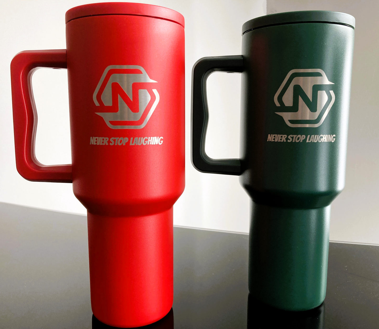 Never Stop Laughing Tumblers (40oz) Holiday Edition Set